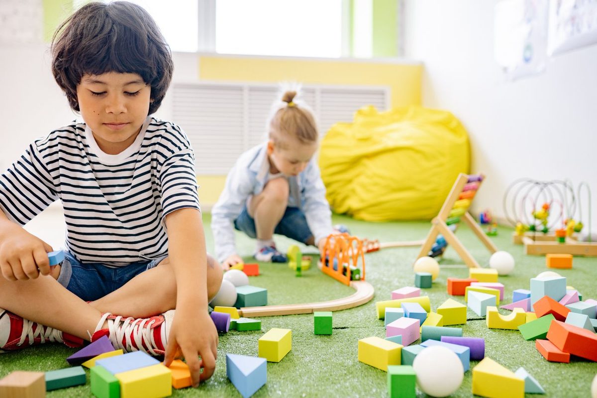 Social skills training session during ABA therapy with a child in Brighton, CO